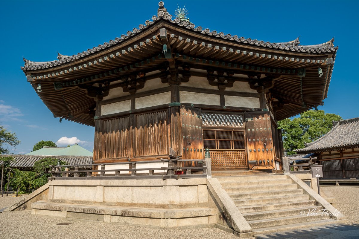 Yumedono at Hōryū-ji Temple Grounds