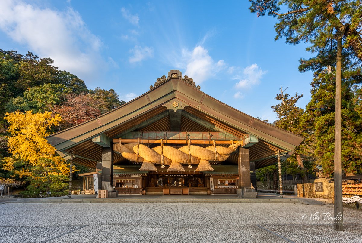 Kagura-den at Izumo Taisha