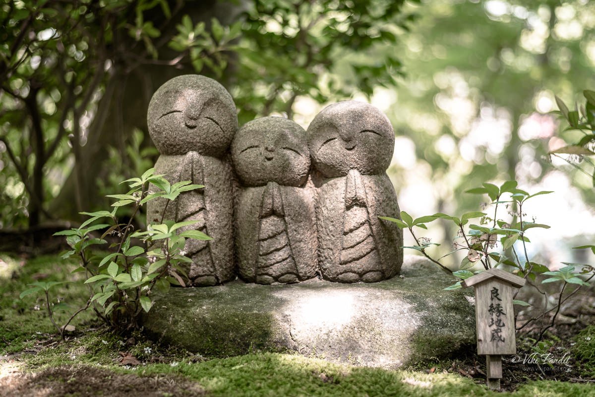 Jizo Statues at Hasedera Temple grounds