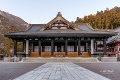 Hondo of Kuon-ji Temple in Yamanashi