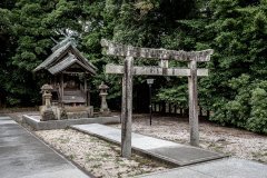Small shrine inside Matsue Castle grounds