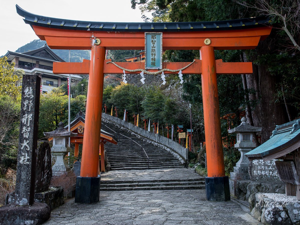 Torii of Kumano Nachi Grand Shrine