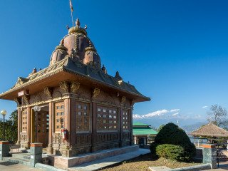 One of the 12 Jyotirlingas in Chardham Temple Complex at Namchi