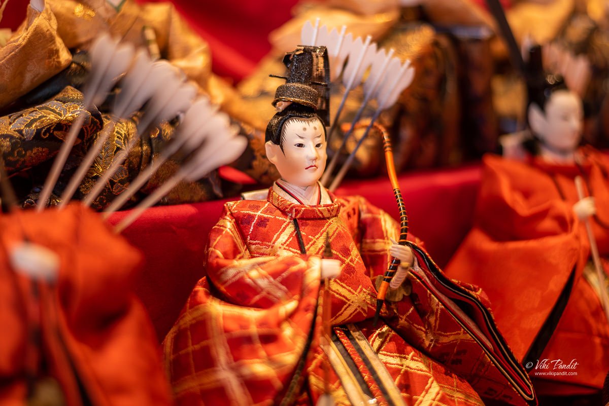Archer doll at Tsubosaka-dera Temple