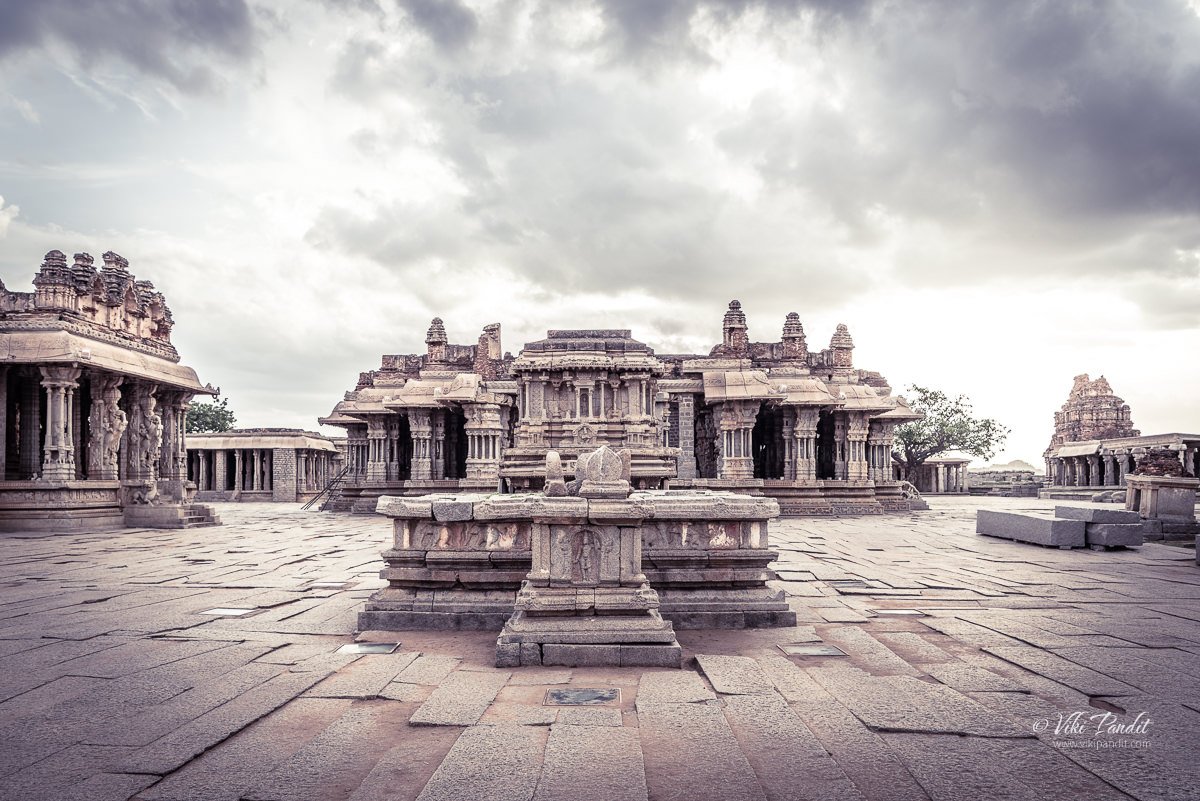 Vittala Temple Grounds in Hampi