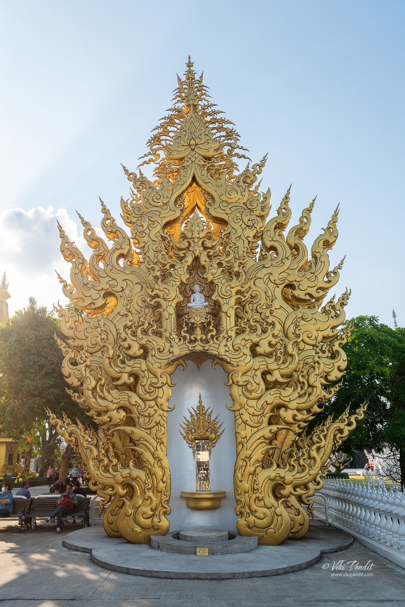 Purifying Tower at Wat Rong Khun