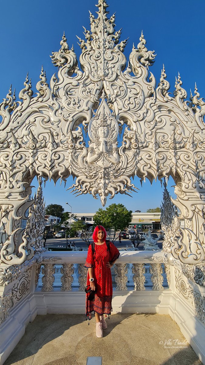Ranita at Wat Rong Khun