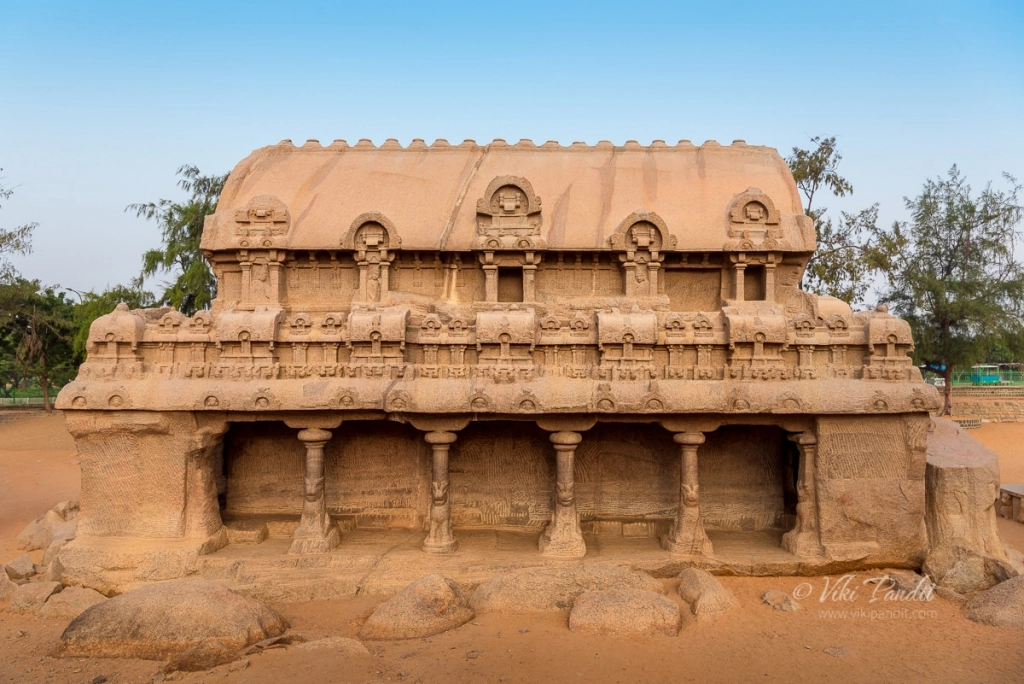 The monolithic Pancha Rathas