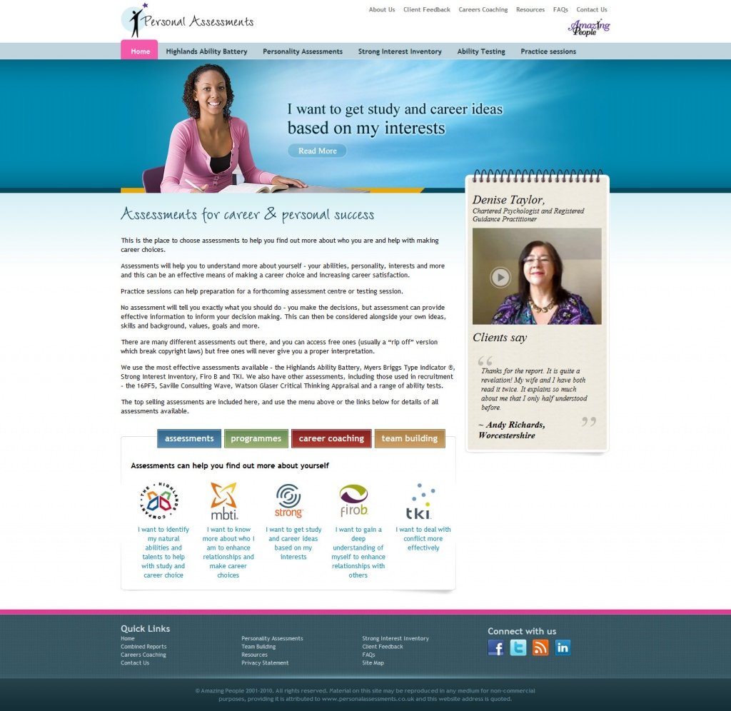 Personality Assessments