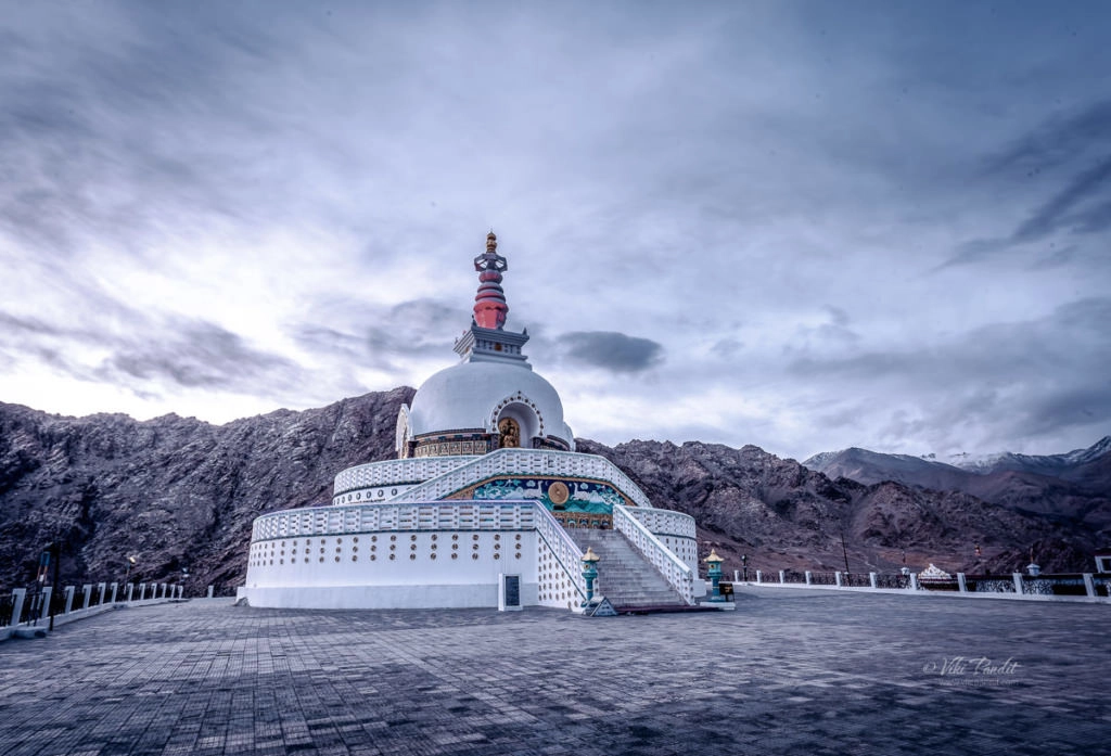 Finding peace at Shanti Stupa
