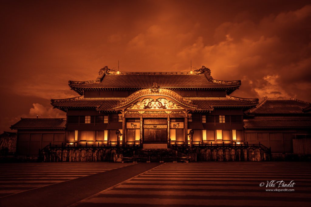 The radiant Shuri Castle