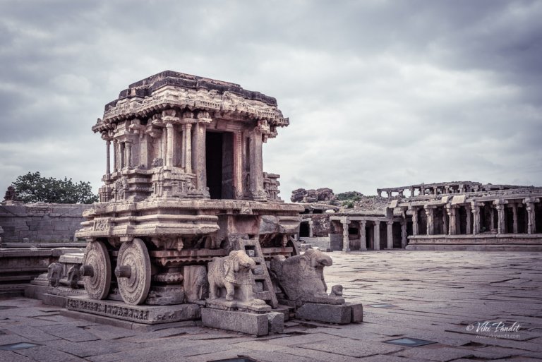 Stone Chariot at Vittala Temple in Hampi