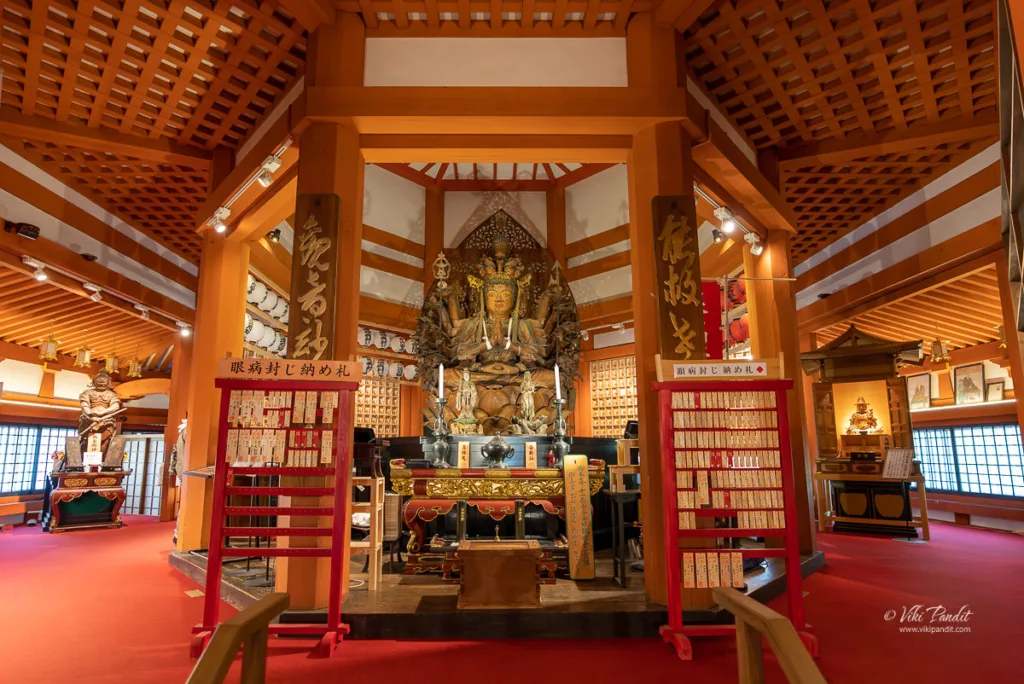 Kanzeon Bodhisattva at Tsubosaka-dera Temple