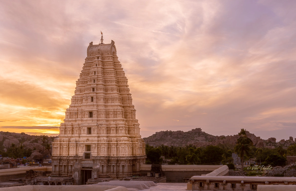 Shades of Virupaksha Temple