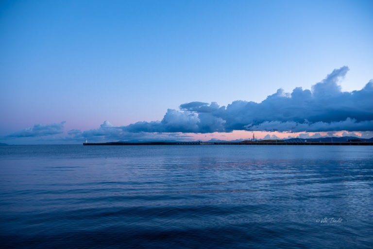 Aomori Bay at dawn