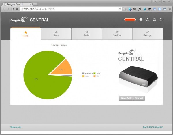 seagate-central-dashboard