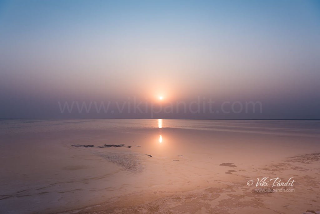 Sunrise at White Rann